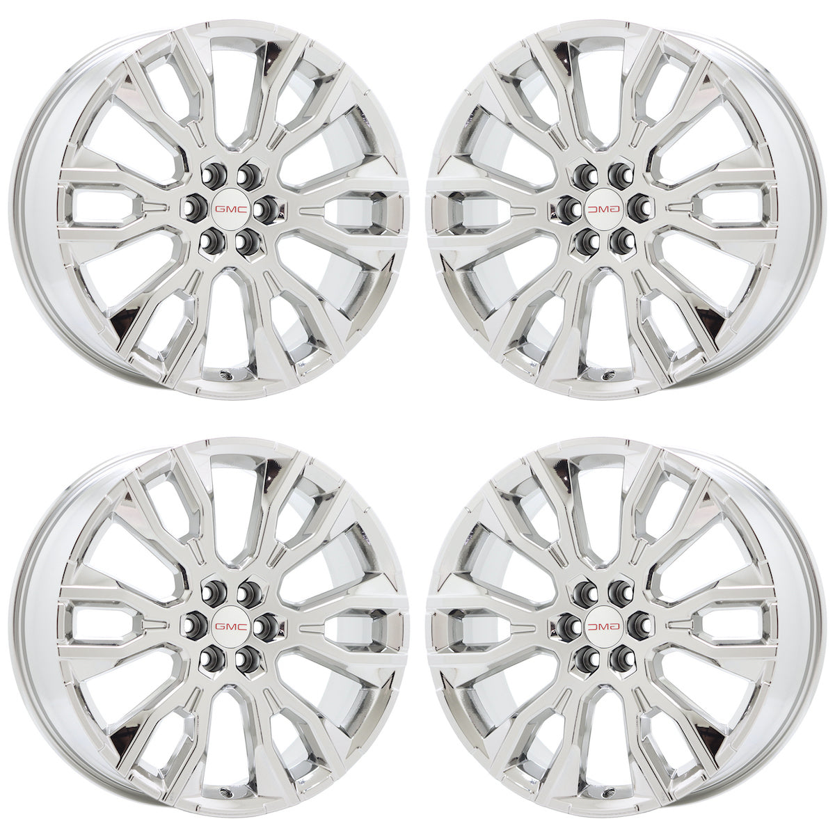 22" GMC Acadia Bright Chrome wheels rims Factory GM set gv066 EXCHANGE